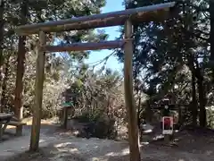 晃石神社の鳥居