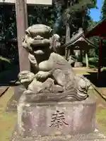 八幡神社の狛犬