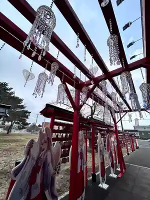 函館伏白稲荷神社の景色