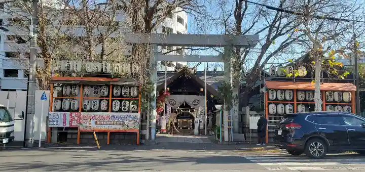 波除神社(波除稲荷神社)の鳥居
