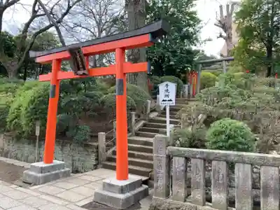 根津神社の鳥居