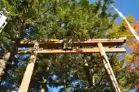 石鎚神社 土小屋遥拝殿の鳥居