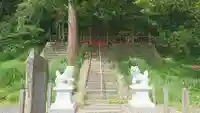 白山神社の狛犬