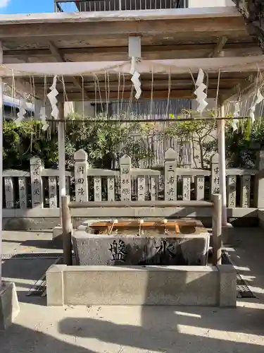 御厨神社の手水舎