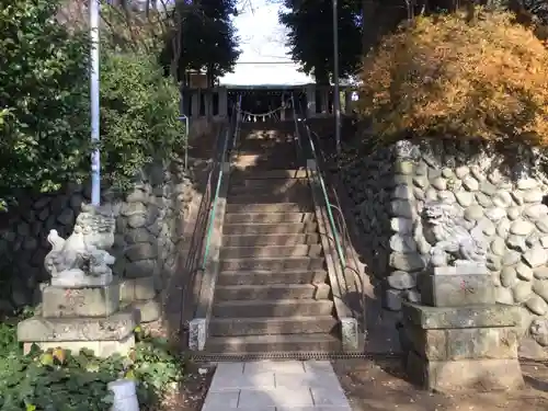 南大谷天神社の狛犬