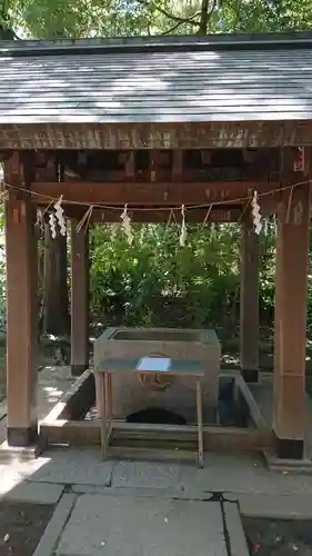 赤坂氷川神社の手水舎