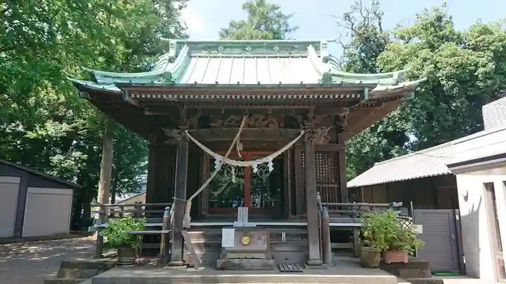篠原八幡神社の本殿・本堂
