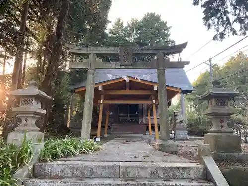 山神社の鳥居