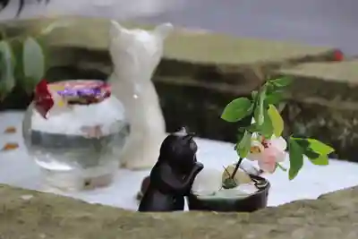 開成山大神宮の手水舎