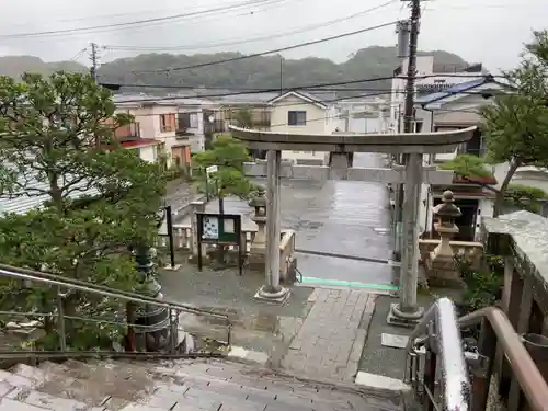 叶神社 (西叶神社)の鳥居