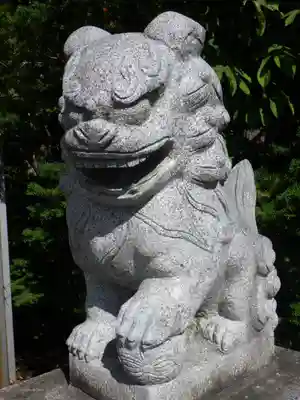 上士別神社の狛犬