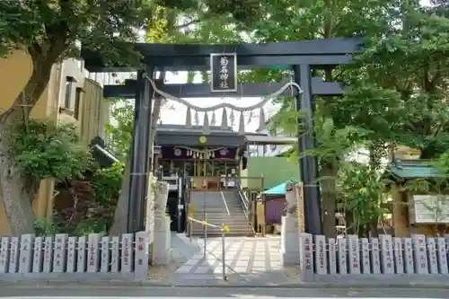 菊名神社の鳥居