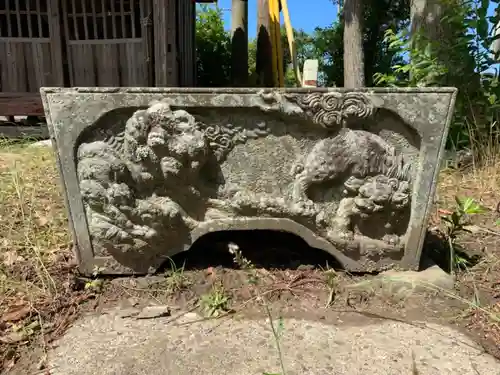 鶴沼神社の手水舎