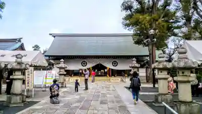 松陰神社の本殿・本堂