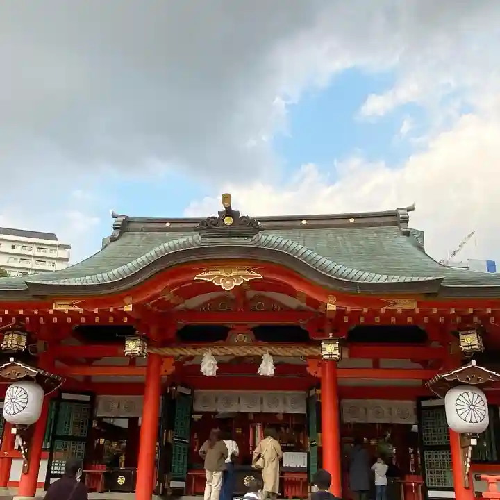 生田神社の本殿・本堂