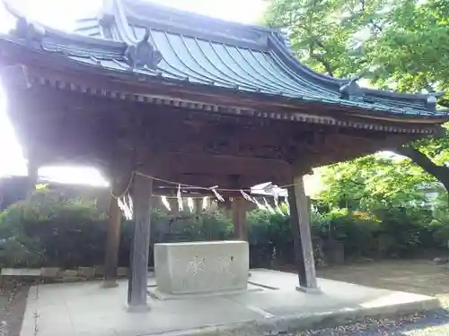 島護産泰神社の手水舎
