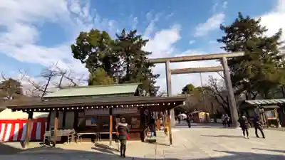 靖國神社の鳥居