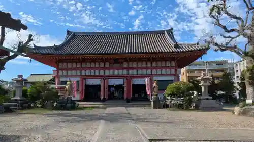 愛染堂勝鬘院の本殿・本堂