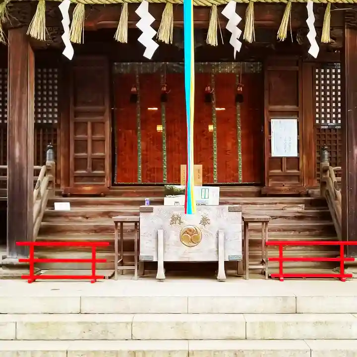 代々木八幡宮の本殿・本堂