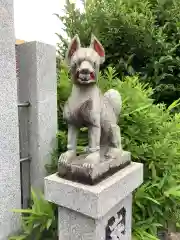 西那加稲荷神社の狛犬