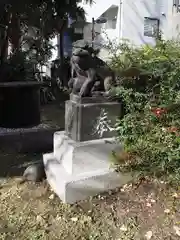 新橋鹽竃神社の狛犬