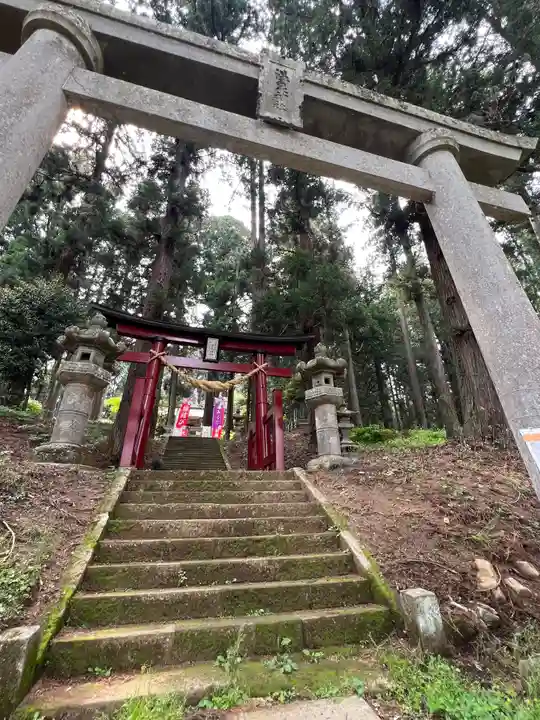 大宮温泉神社の鳥居