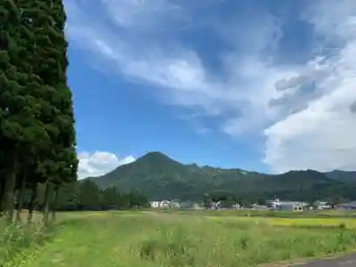 三石神社の景色