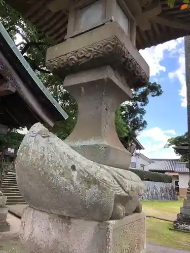 揖夜神社の塔