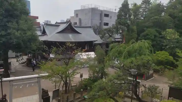鳩森八幡神社の景色