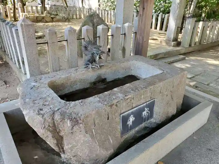 野口神社の手水舎