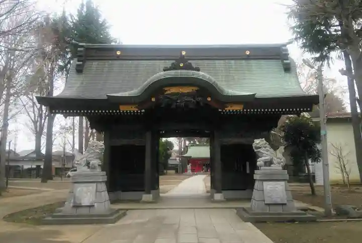 小野神社の山門・神門