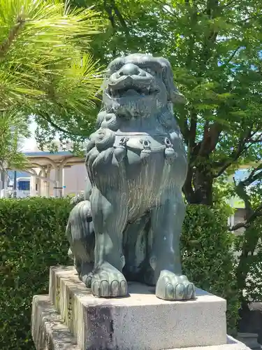 田村神社の狛犬