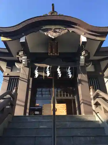 神楽坂若宮八幡神社の本殿・本堂