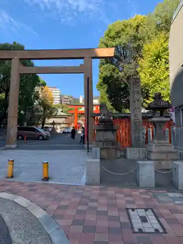 生田神社の鳥居