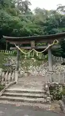 柏原八幡宮の鳥居