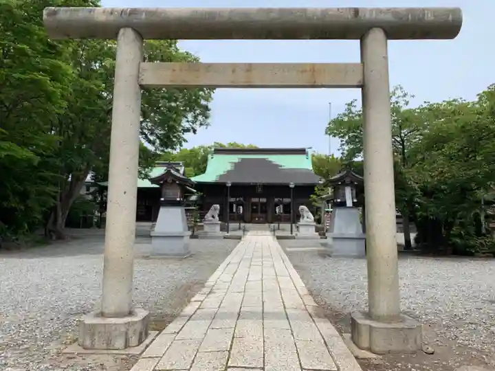 丸子神社 浅間神社の鳥居