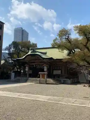 坐摩神社の本殿・本堂