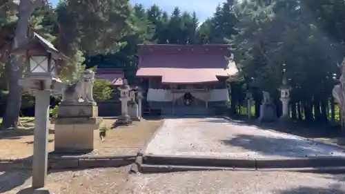 網走神社の本殿