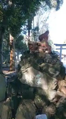 雀神社の狛犬