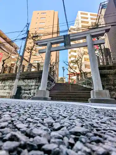 妻恋神社の鳥居