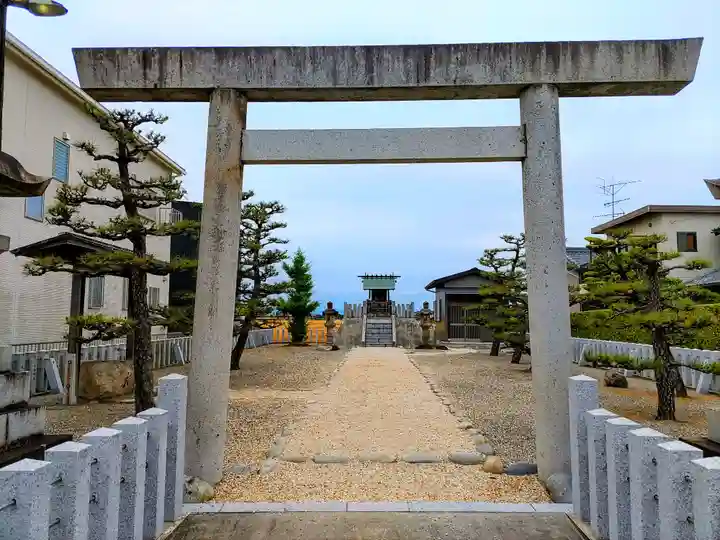 飛島神社の鳥居