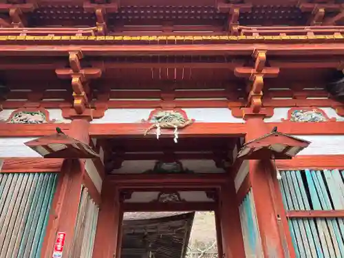 吉野水分神社（吉野町）の山門・神門
