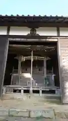 郡立神社の本殿