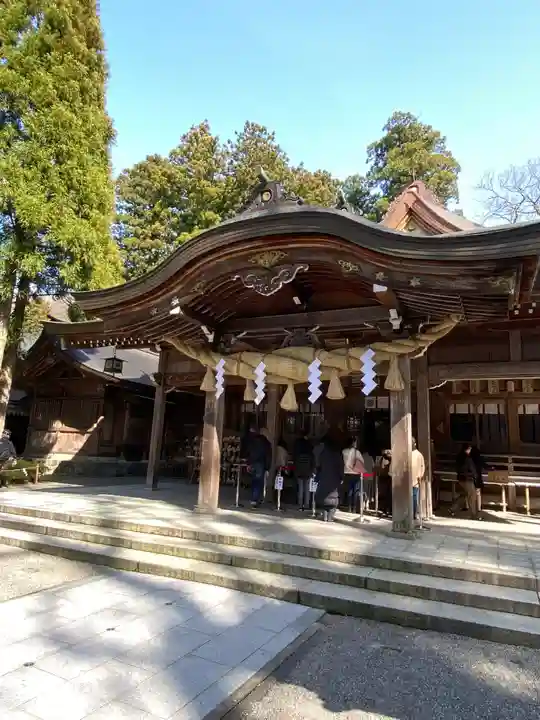 白山比咩神社の本殿・本堂