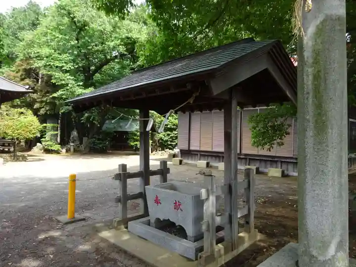 八幡神社の手水舎