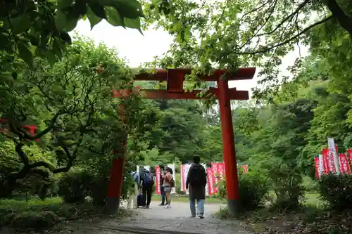 天開稲荷社の鳥居