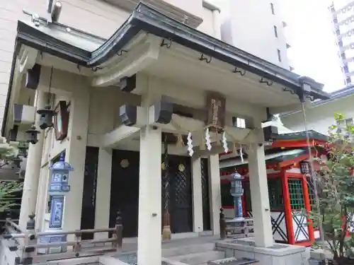 火防　陶器神社（坐摩神社末社）の本殿