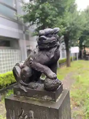 市守大鳥神社の狛犬