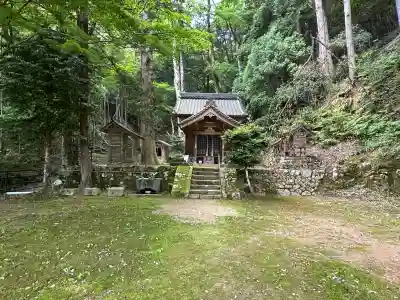 水谷神社の自然