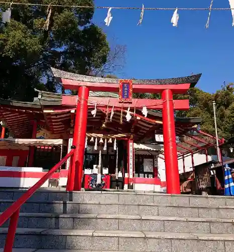 熊本城稲荷神社の鳥居